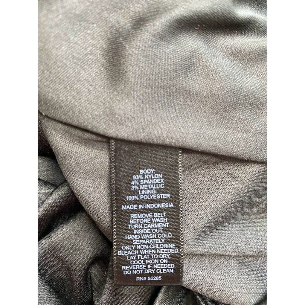 Express Black Sequin Long Sleeve Fit & Flare Mini‎ Dress Sz XS - Picture 8 of 8